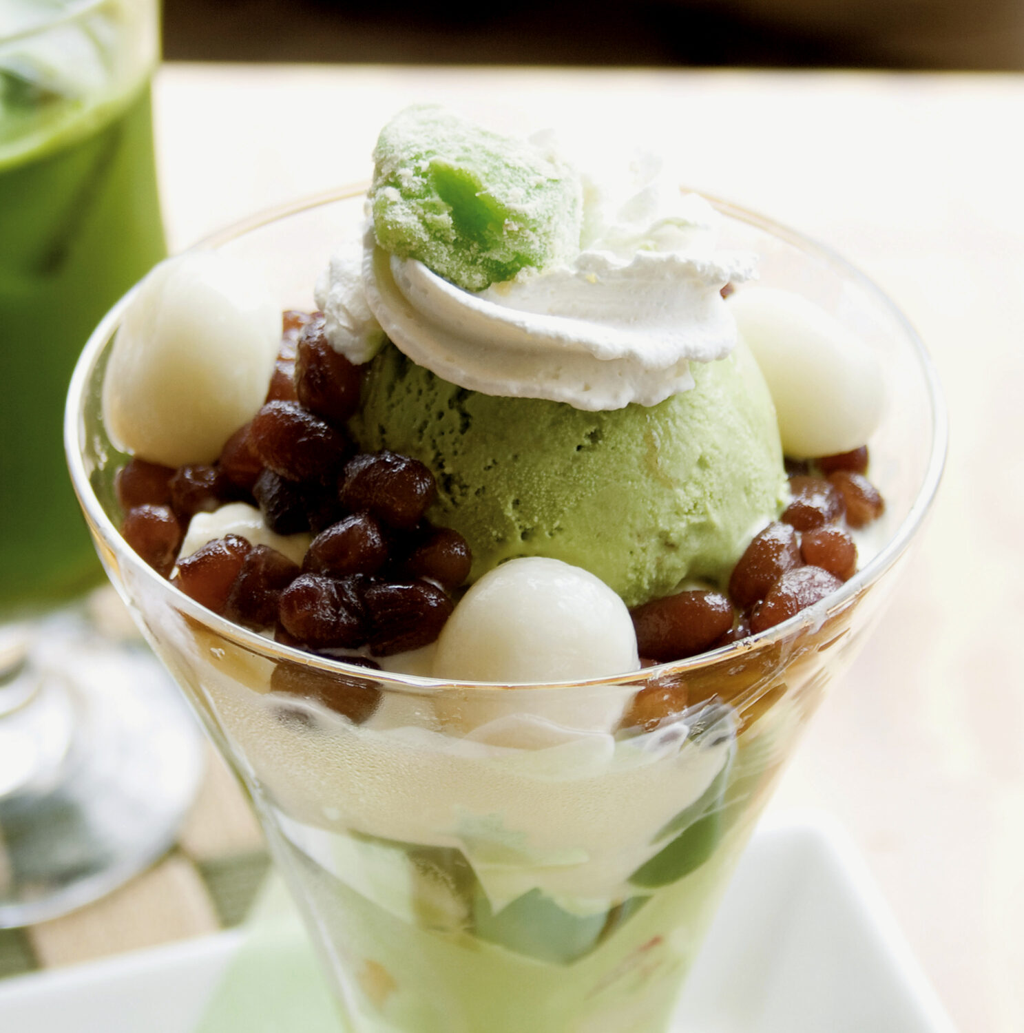 くらや茶房の抹茶パフェ